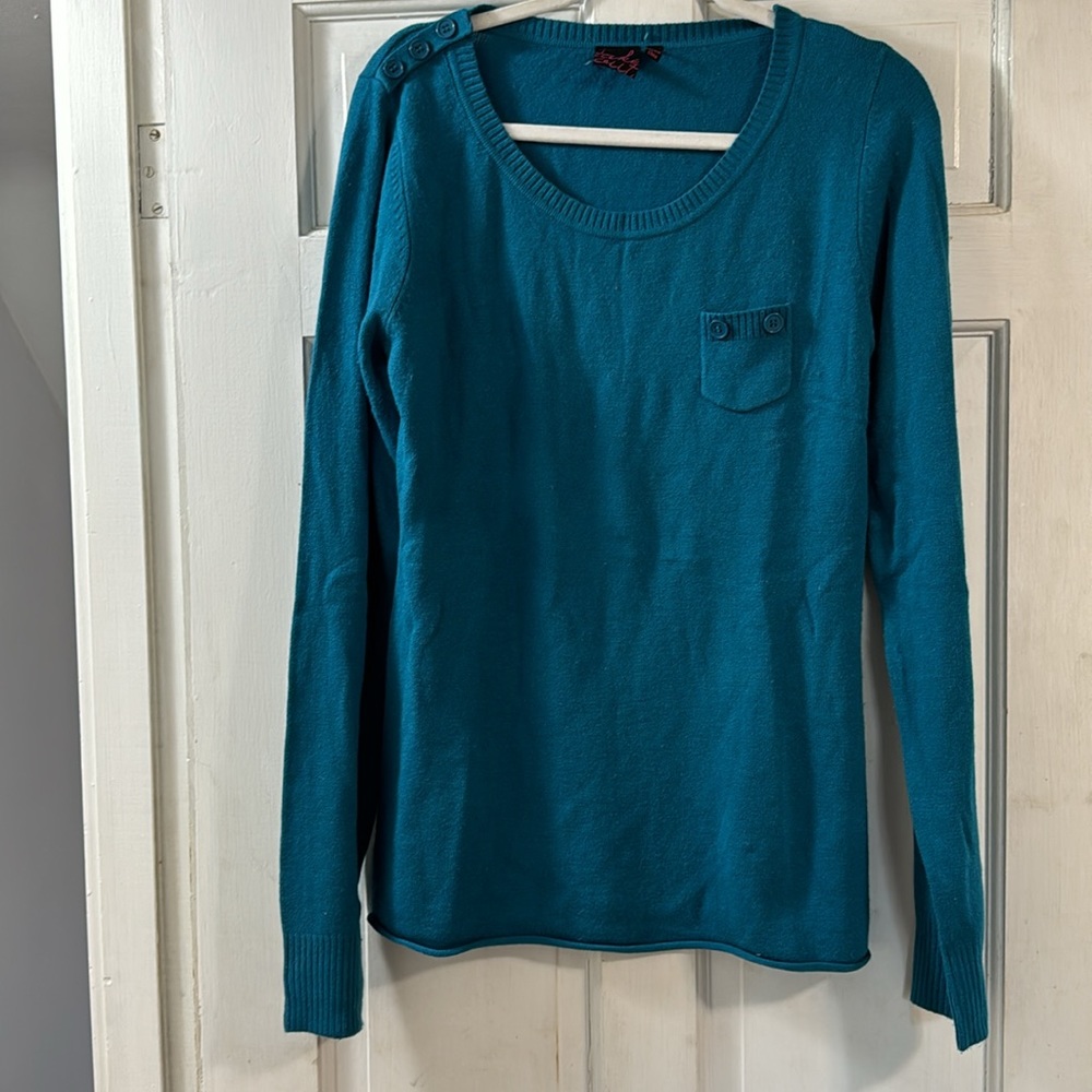 NWOT Teal Sweater